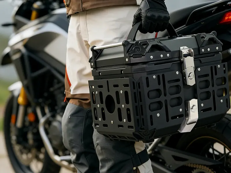 Welcher Motorradtyp eignet sich für den extragroßen Motorrad-Kofferraum?