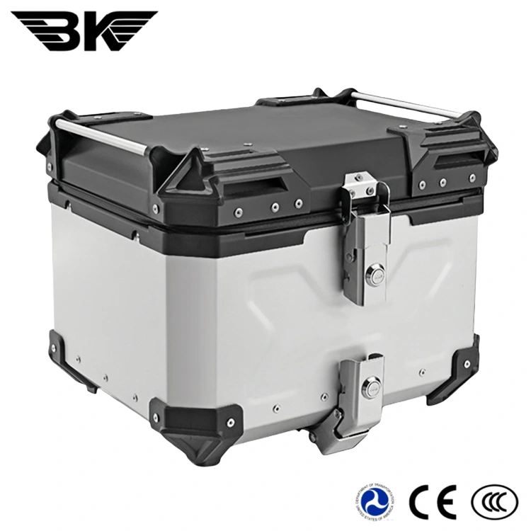 Motorrad-Topcase aus Aluminium