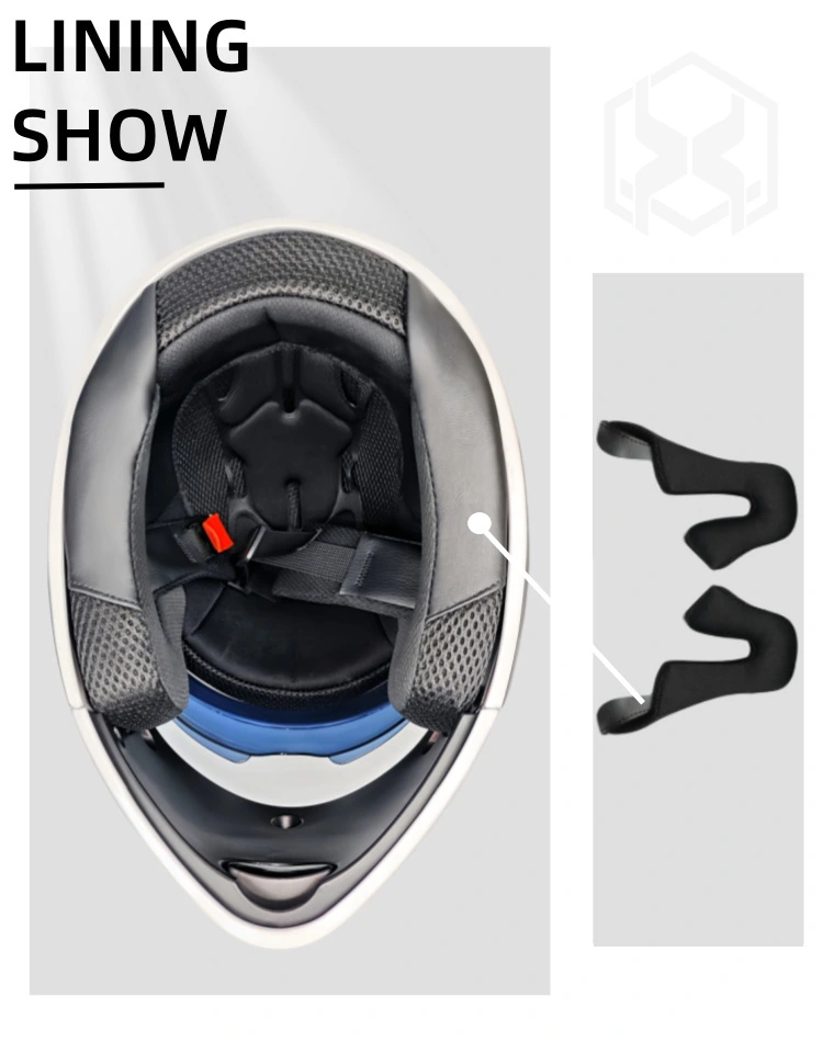 LED taillight Modular Helmets
