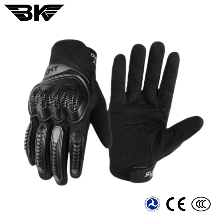 Motorrad-Vollfingerhandschuhe im Touchscreen-Design