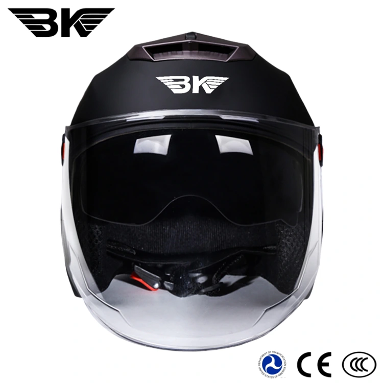 Unisex 3/4 Motorradhelme mit Visier